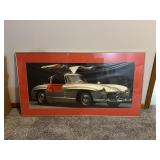 300 S.L. Mercedes Coupe Framed Picture