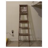 Wooden 6 Foot Ladder