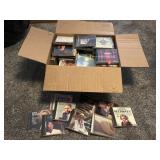 Music CDs and VHS tapes