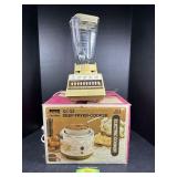 Blender and fryer