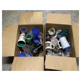 Various Mugs, Cups, and More