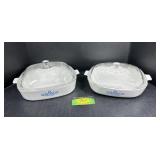 Corningware Blue Cornflower Bake dishes