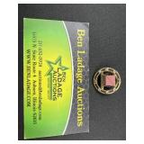 14k 1936 " The Duke "  Social Club Pin Pailet