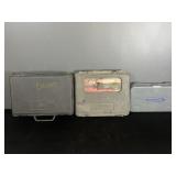 Empty Snap On tool set cases and more
