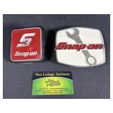 Snap on hitch covers
