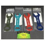 Snap on wrench bottle openers