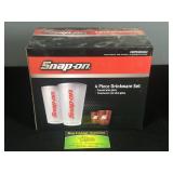 Snap On four piece drinkware set
