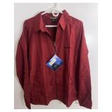 Snap On red windbreaker