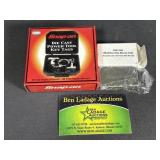 Snap on money clip and key tags