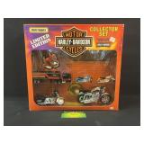 Harley Davidson matchbox collector set NIB