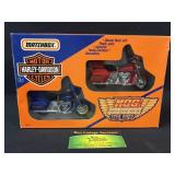 Harley Davidson Matchbox hog rider tour bikes