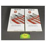 2 sets of Snap on Flatware