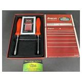 Snap on Screw Driver set and Tape measure