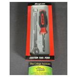 Snap on custom tool pens