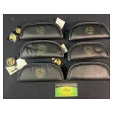 Six Franklin Mint knife cases