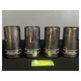 Four Snap On cups