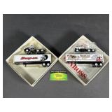 2 Snap on Tractor Trailer diecast