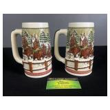 Two Budweiser Steins