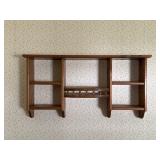Decorative Wooden Wall Shelf