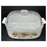 Corningware Spice of Life Bake dish A-B4-B w/ lid