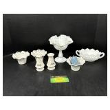 Hobnail Fluted Vase & More