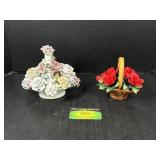 Porcelain Floral Decor