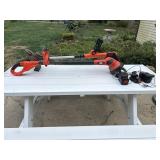 2 Black & Decker Weed Eaters/ garden tools with