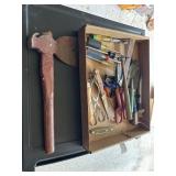 Tools, and hatchet