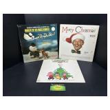 Christmas Vinyl Records Charlie Brown, Bing