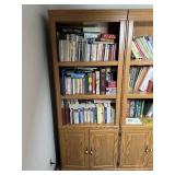 Wooden Cabinet/Bookcase (Books Not Included)