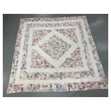 Handmade Quilt with Patchwork Design