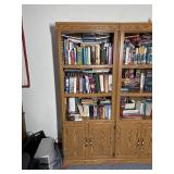 Wooden Cabinet/Bookcase (Books Not Included)