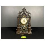 Antique Cast Iron Seth Thomas Mantel Clock