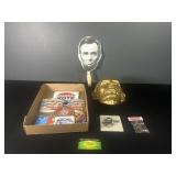 Abraham Lincoln Mask, Coaster, and more