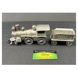 Cast Iron Train Locomotive & Tender