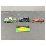 3 Tri-Ang & Dinky Metal Toy Cars
