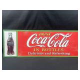 Coca Cola metal sign