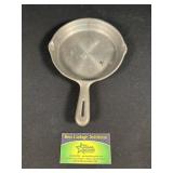 6.5" Cast Iron Skillet marked GS