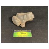 Cast Iron Frog Figurine