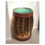 Robert Mondavi Wooden Wine Display Barrel