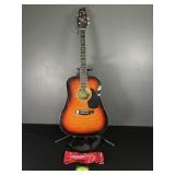 Willie Nelson Worn Bandanna & Montana Acoustic