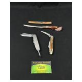 Marbles & Case Pocket Knives & Mini Commemorative