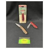 Silver Sword Pocket Knife With Boy Scouts Knife &
