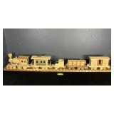 Large Wooden Train And Track