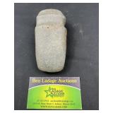 Native American three-quarter grooved stone axe