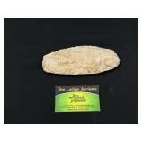 Burlington Flint Spade Or Adze Native American