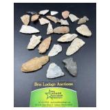 Native American arrowheads
