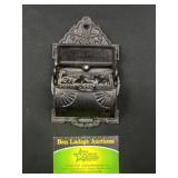 Cast Iron Wall-Mounted Match Holder