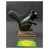 Cast Iron Squirrel Nutcracker