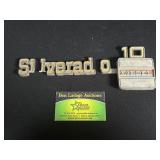 Silverado 10 Diesel Car Emblem